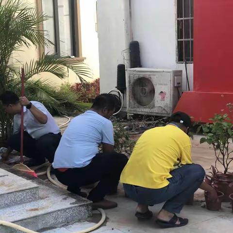 西岛社区开展“创文巩卫”复审迎检工作