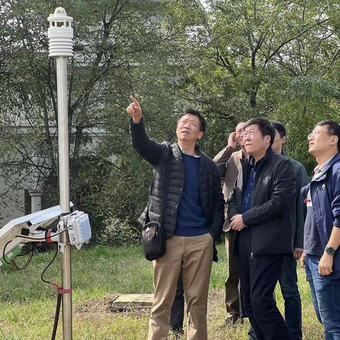 支部联学共建暨气象智能观测研讨会在秦岭基地召开