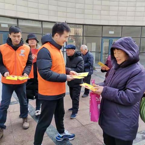 唐冶街道恒大名都社区联合共建单位开展家庭安全消防宣传活动