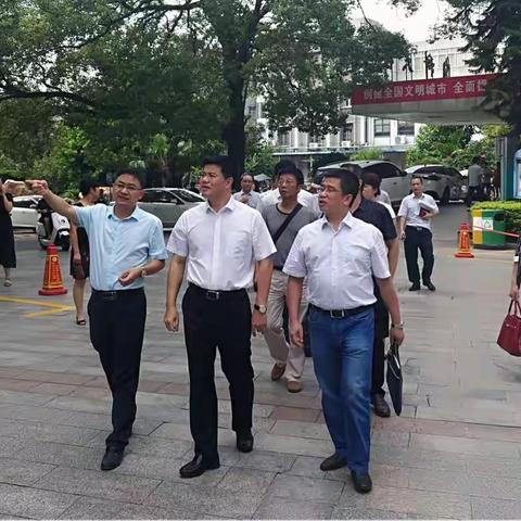 刘春文主任督查市人民医院创文工作