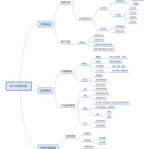BCG战略思想
