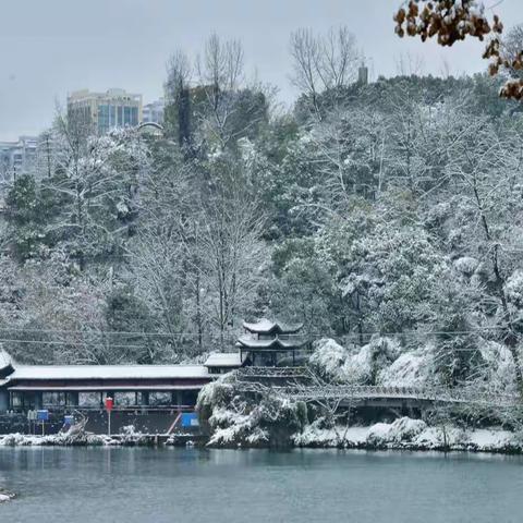 铜仁最美雪景