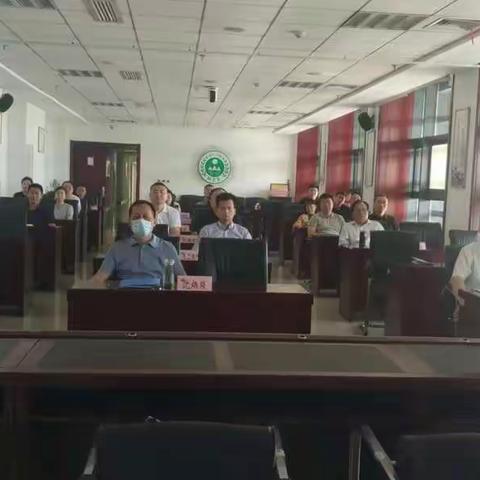 西安市生态环境局组织观看 警示教育片《金融反腐正风纪》