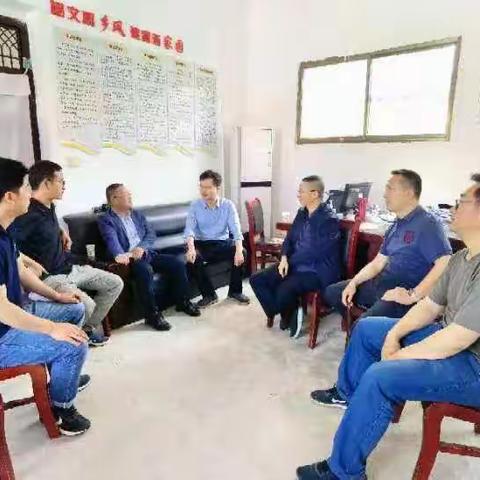 局办公室、人事处、机关党委赴宋咀村检查指导帮扶工作