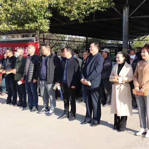 舞钢市宇龙纺织有限责任公司举行发车仪式