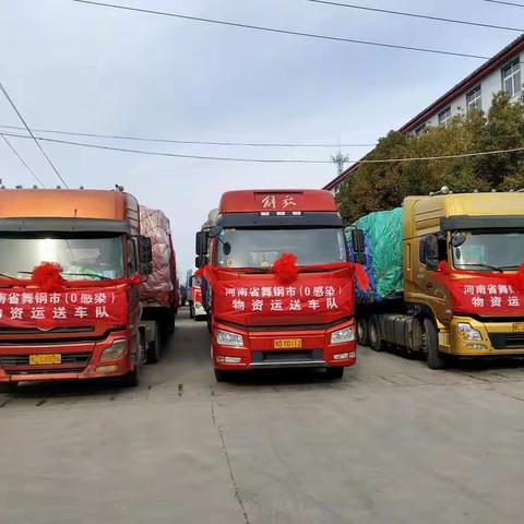 舞钢市宇龙纺织有限责任公司举行发车仪式