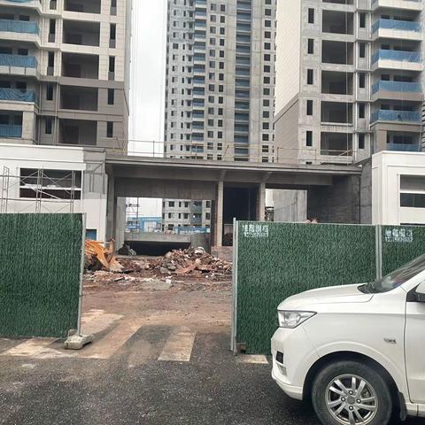 九里云珑十二月施工进度