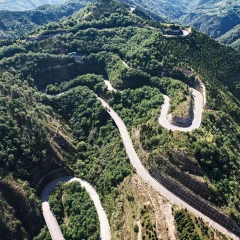 最美盘山公路——西安骊山