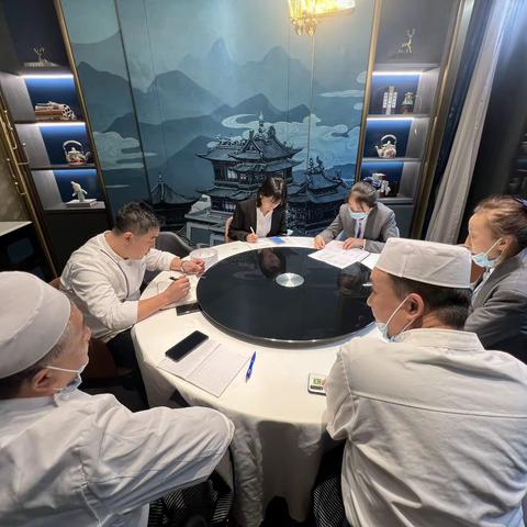 （同盛祥饭庄易俗店 新中华）同盛祥饭庄易俗店10月10日夕会