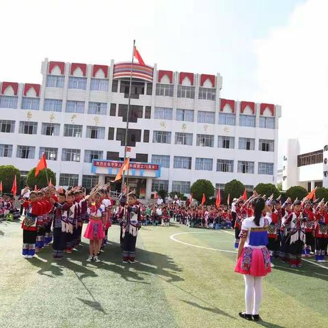 红领巾心向党——争做新时代好队员 ——记石林县民族小学庆祖国70周年华诞暨2019年建队日活动