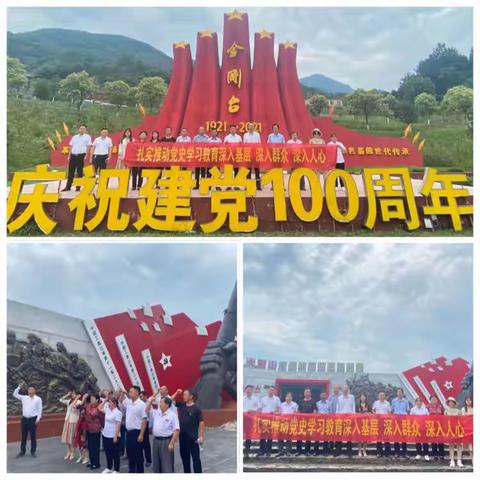 袁河村开展庆祝建党100周年主题党日活动