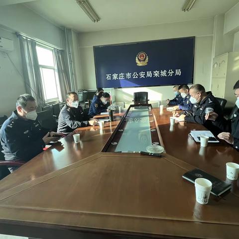 市局派出所消防工作办公室对赵县县局开展2022年消防工作年终考核