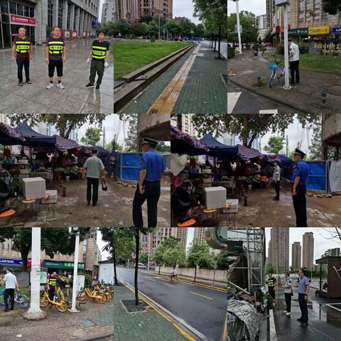 晴川街创建文明城市综合整治（七）