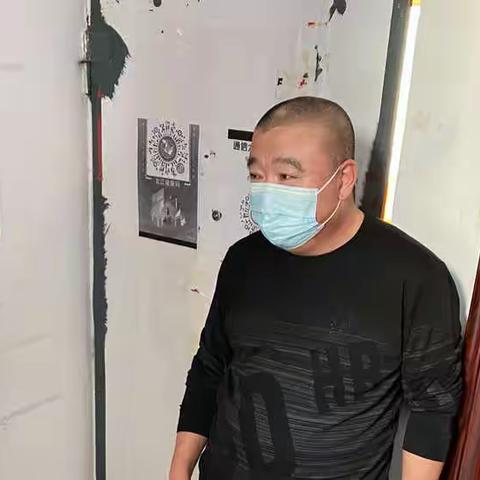东湖街道东湖一社区探访疫情下东湖一区养老机构