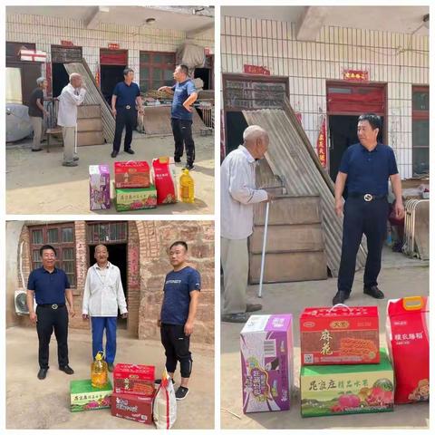 喜迎七一，庆建党百年，走访慰问老党员