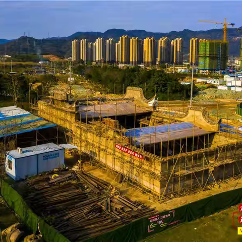 凤坂一支河边又新添一座古建筑