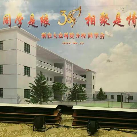浙江农业大学省农科院分校同学毕业35周年聚会