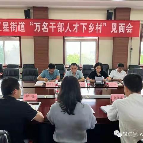 抓党建促乡村振兴 “万名干部人才下乡村”见面会