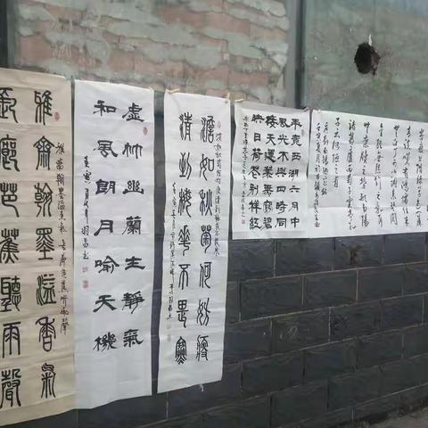 水冶地书星期天广场书画交流展示话（第164一期）2022.6.26日