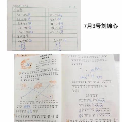 刘锦心的暑期生活