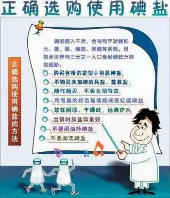 我们如何去食用碘盐小常识