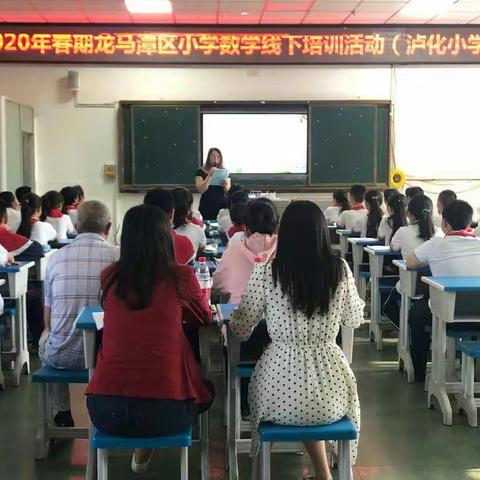 潜心铸剑，砥砺前行――2020年春期龙马潭区小学数学线下培训活动（泸化小学点）