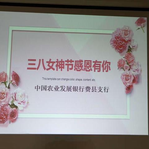 费县支行举办“三八女神节感恩有你”主题插花活动