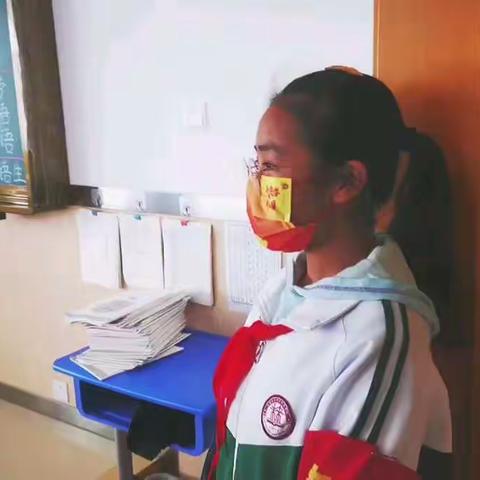 认 真 执 勤，同 心 协 力！ ——— 七年六班 第八周纪事