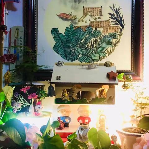 《居家造景十二图》