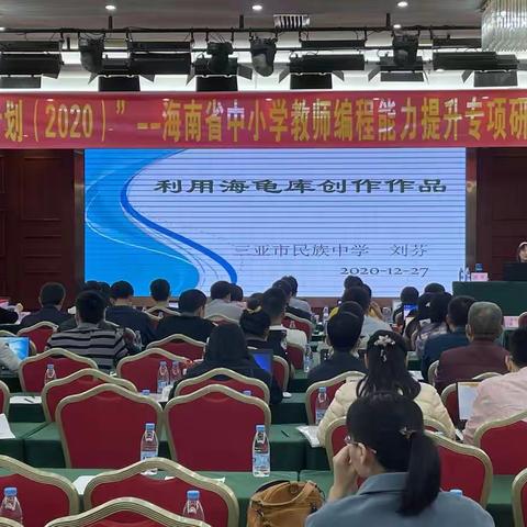 国培计划（2020）—海南省中小学教师编程能力专项研修项目