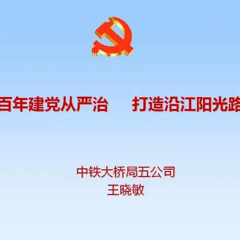 王晓敏到党建联系点讲党课