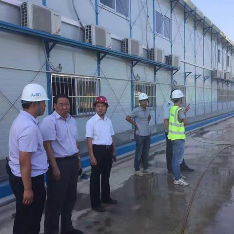 市局苏伯林副局长带队对商河县大气污染综合治理重点事项进行督查