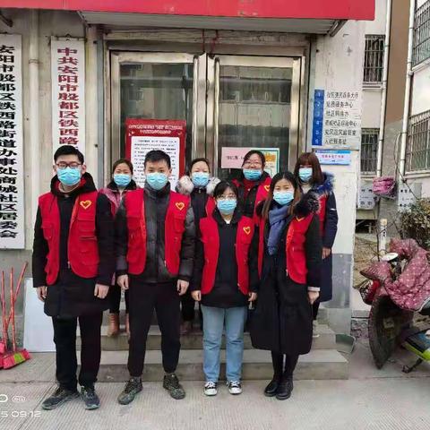 商城社区开展“干干净净  迎新春”环境卫生大清扫行动