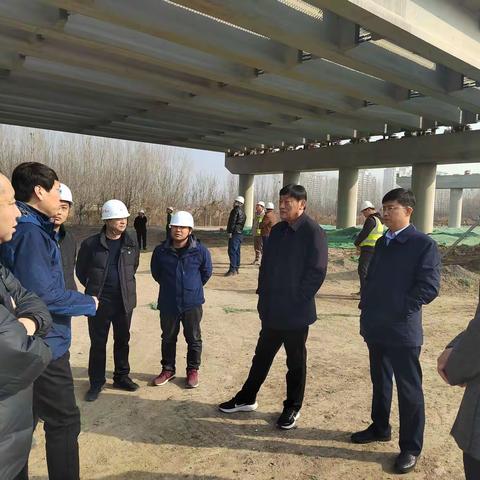 现场督导，局领导沈付湘深入国道G107项目一线检查项目建设