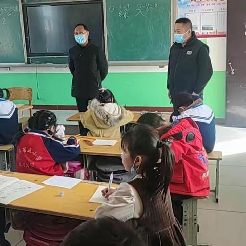 南东坊中心校学生寒假核心素养提升检测纪实