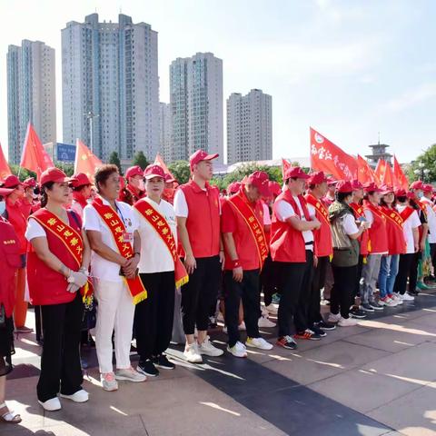 鞍山市民政局城市管理精细化志愿服务启动仪式——乡土情怀知青分队