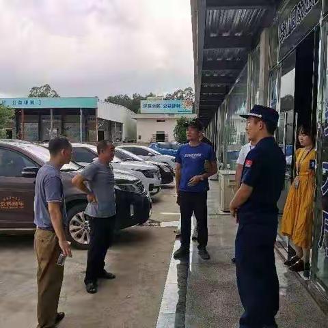 县劳动保障和应急管理行政执法大队开展国庆节前安全生产联合执法检查