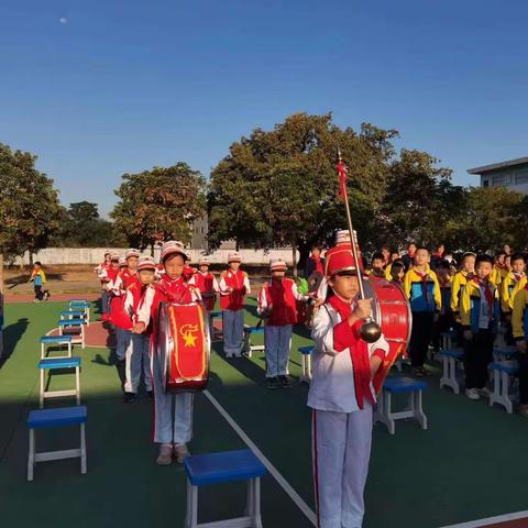 喜迎二十大 争做好队员，——寻旺乡先锋小学开展“庆祝少先队建队日”的活动