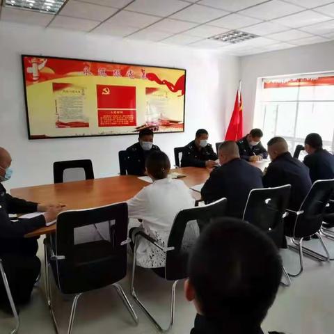4月28日协勤大队工作会议