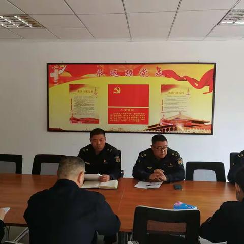 协勤大队组织学习党的十九届五中全会精神