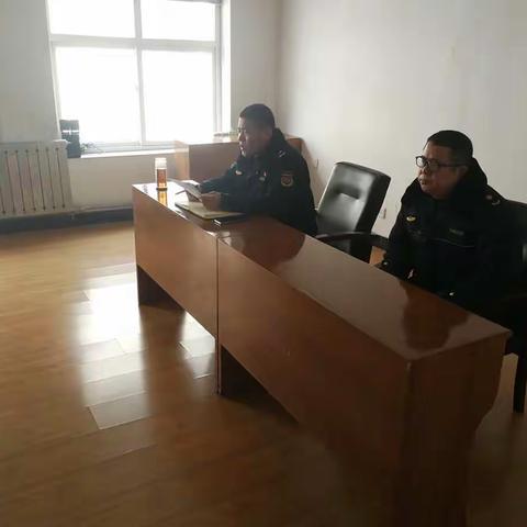 协勤大队召开全体大会