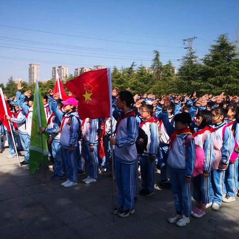 五（6） 中队红心向党  五年级研学 （祭扫烈士墓）