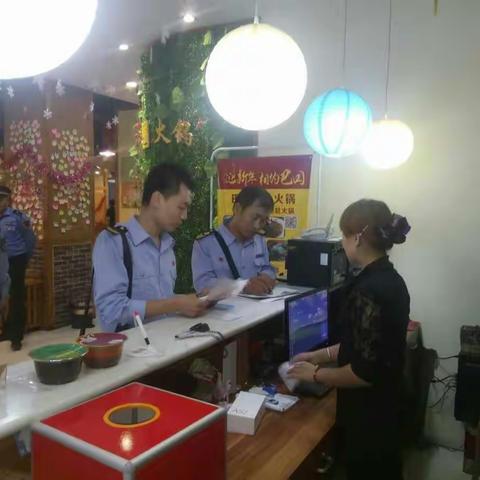 对照市局督查问题清单，我站认真逐店进行整改。