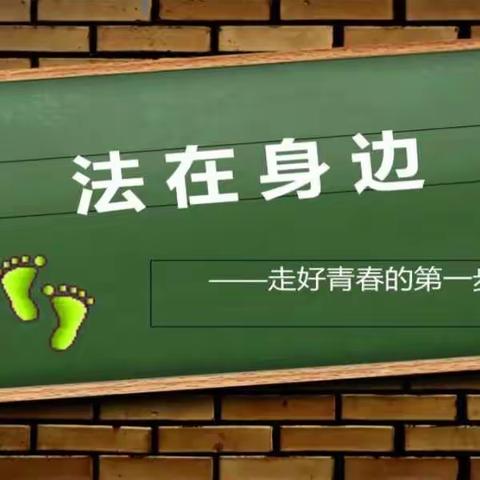 法在身边——南阳市第二十一学校七五班主题班会