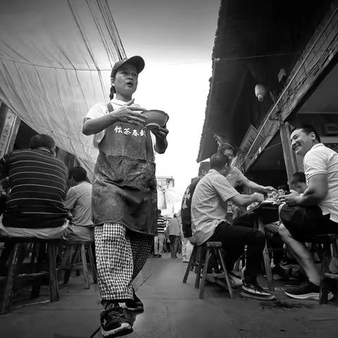 早茶街的慢时光