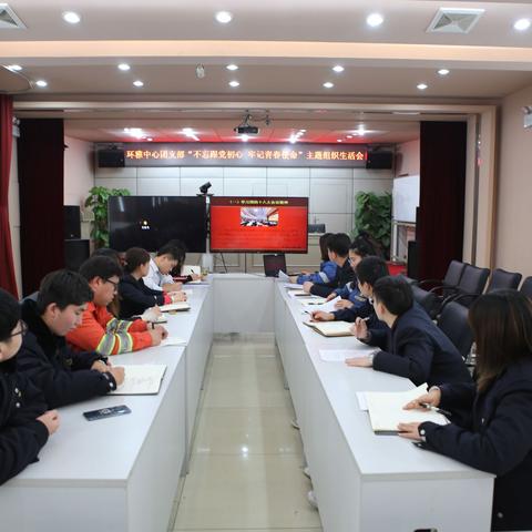 环雅中心团支部召开“不忘跟党初心，牢记青春使命”主题组织生活会