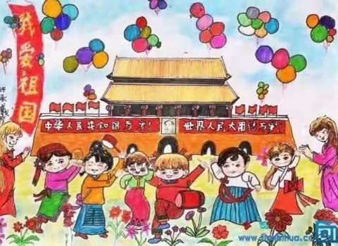 祥龙金宝贝幼儿园庆国庆主题活动