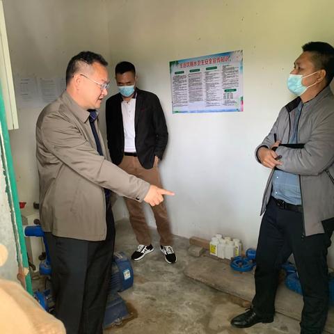 省水务厅第三服务指导组到屯昌县开展农村供水服务保障指导工作