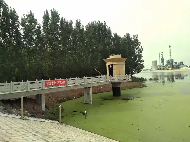 诸城共青团水库实地参观