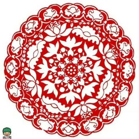 临沂国际学校幼儿园小托班民俗活动——《团花吊饰》